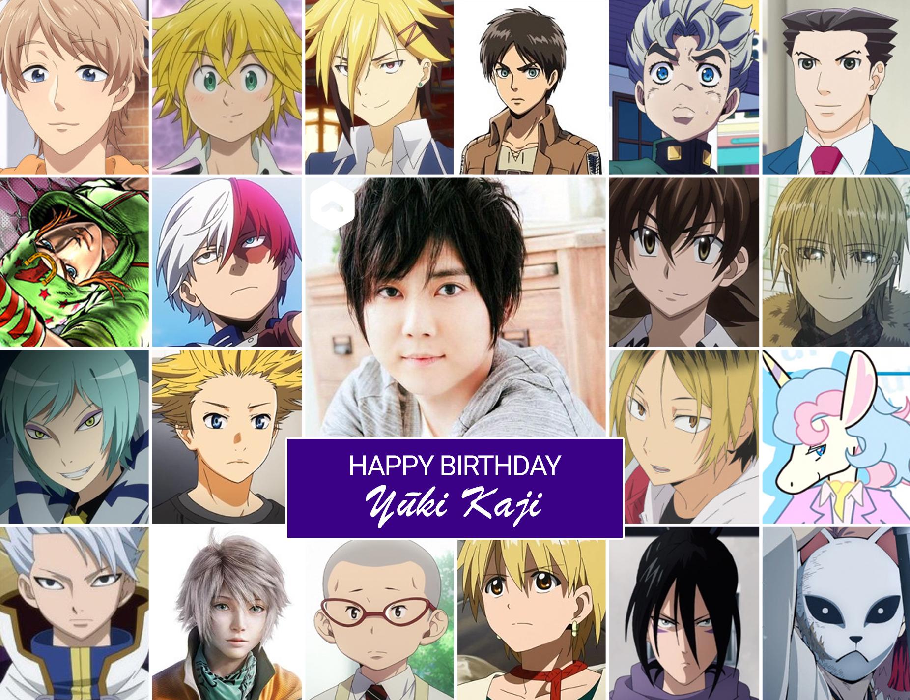 Anime Trending on Instagram: Happy 35th Birthday to Yuki Kaji! He