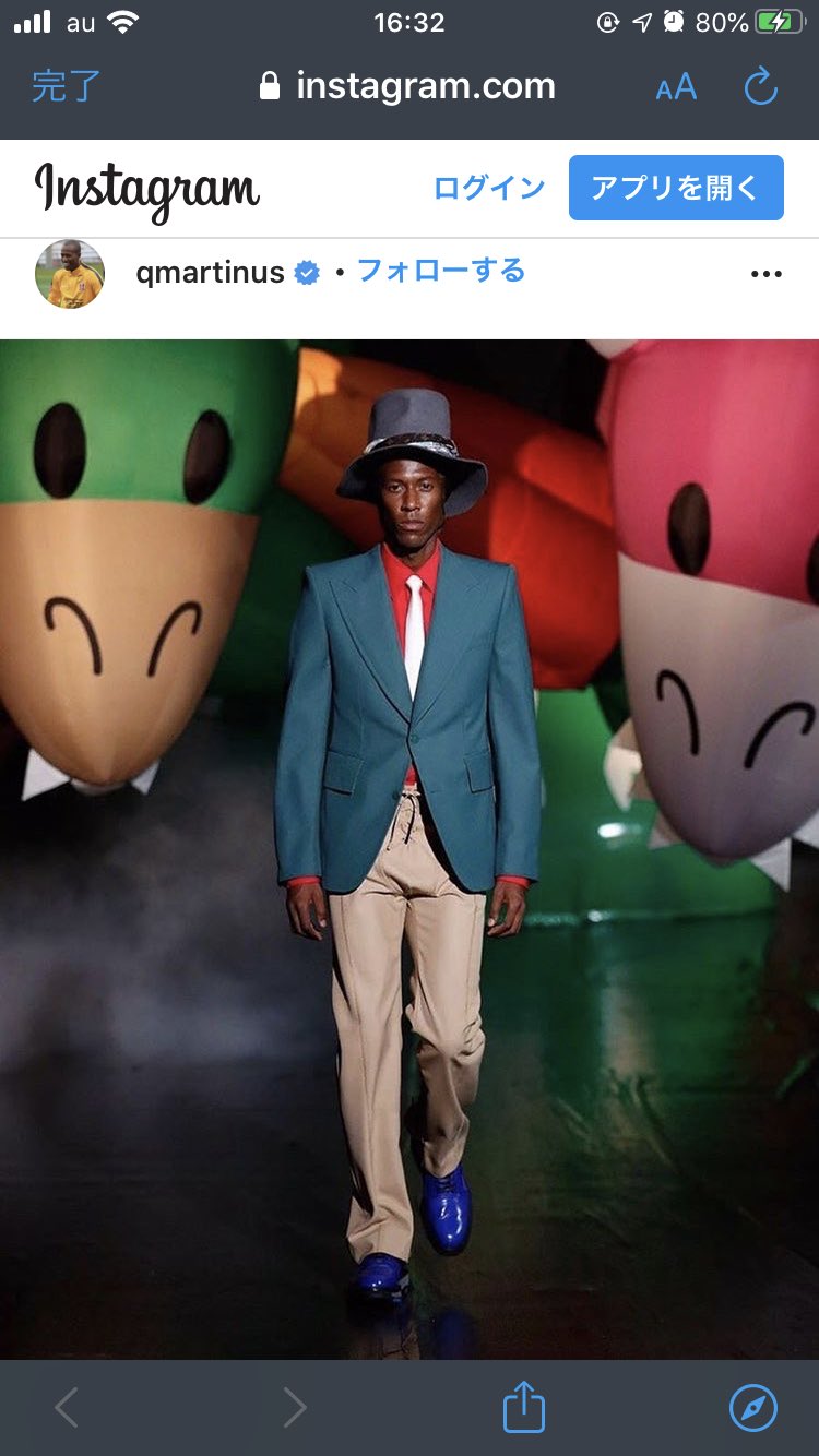 むらむら 浦和レッズのマルティノスさん ルイ ヴィトンの21春夏メンズ ファッションショー 東京でモデルになった模様 T Co Eezxqsuqnr Twitter