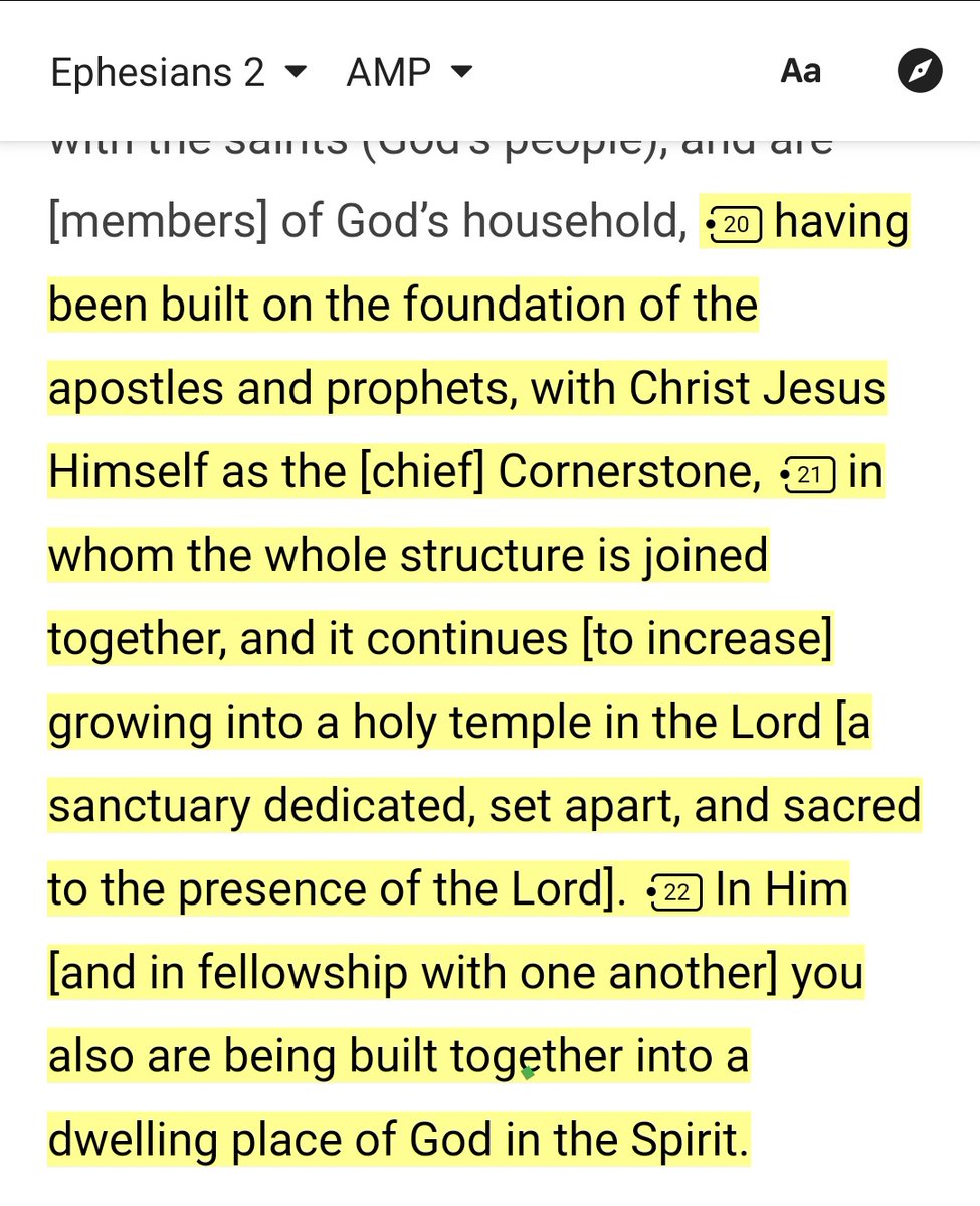 Through out the New testament Christ is clearly depicted as both the Foundation and the chief cornerstone of the church.