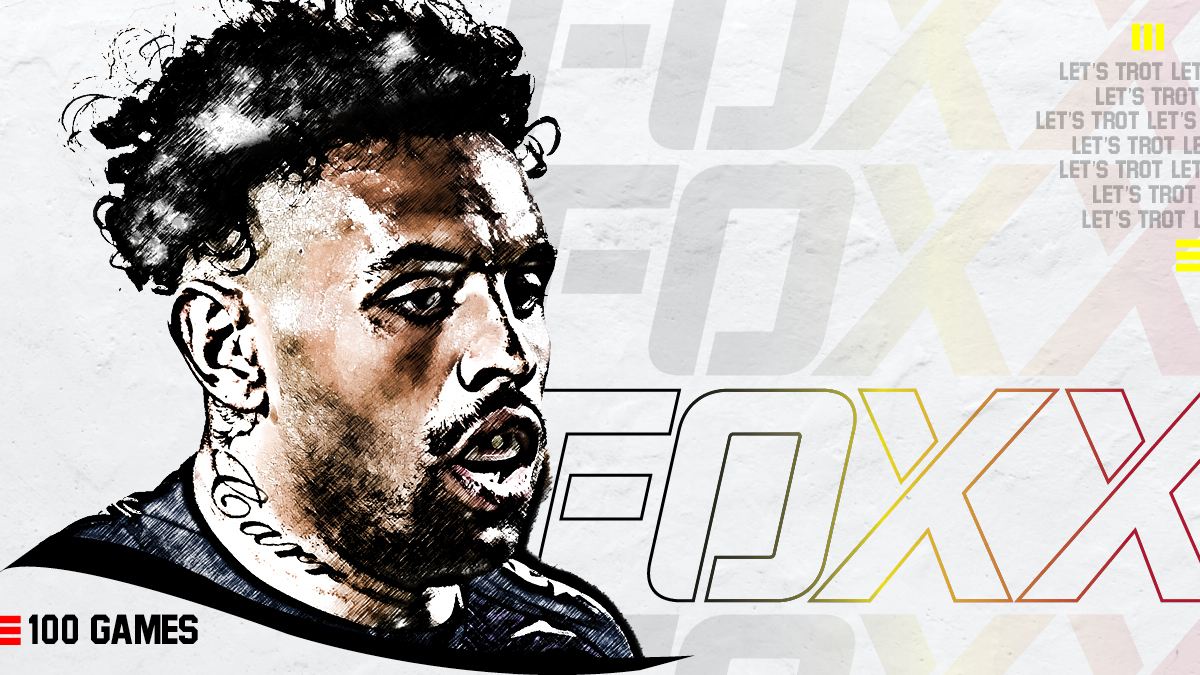 100 🖤💛❤️

Go well, Foxx!