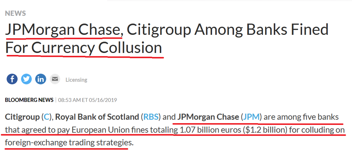 19/This is why Chase Bank is able to avoid bad publicity while they face billions of dollars in fines for foreign currency manipulation while the CEO gets paid 31 Million Dollars in salary:They took a knee, and this is no joke, in front of the vault they keep piles of cash in.