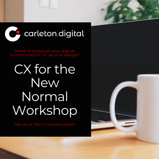 carletondigital's tweet photo. Are you looking to use digital to power out of the downturn? We are running remote workshops for businesses looking to gain momentum through digital...  https://t.co/1orv93Gd72 
#thenewnormal #digitaltransformation https://t.co/fMY6ZZ77Bt