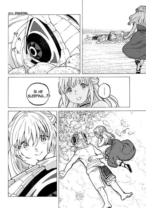 MY IDIOT SELF COMPLETELY FORGOT FOR 2+ MONTHS TO MENTION THAT I REFERENCED THIS MANGA PAGE FROM "TO YOUR ETERNITY" TO DRAW THIS COMIC.......... (warning for minor spoilers&gt;&gt;) 