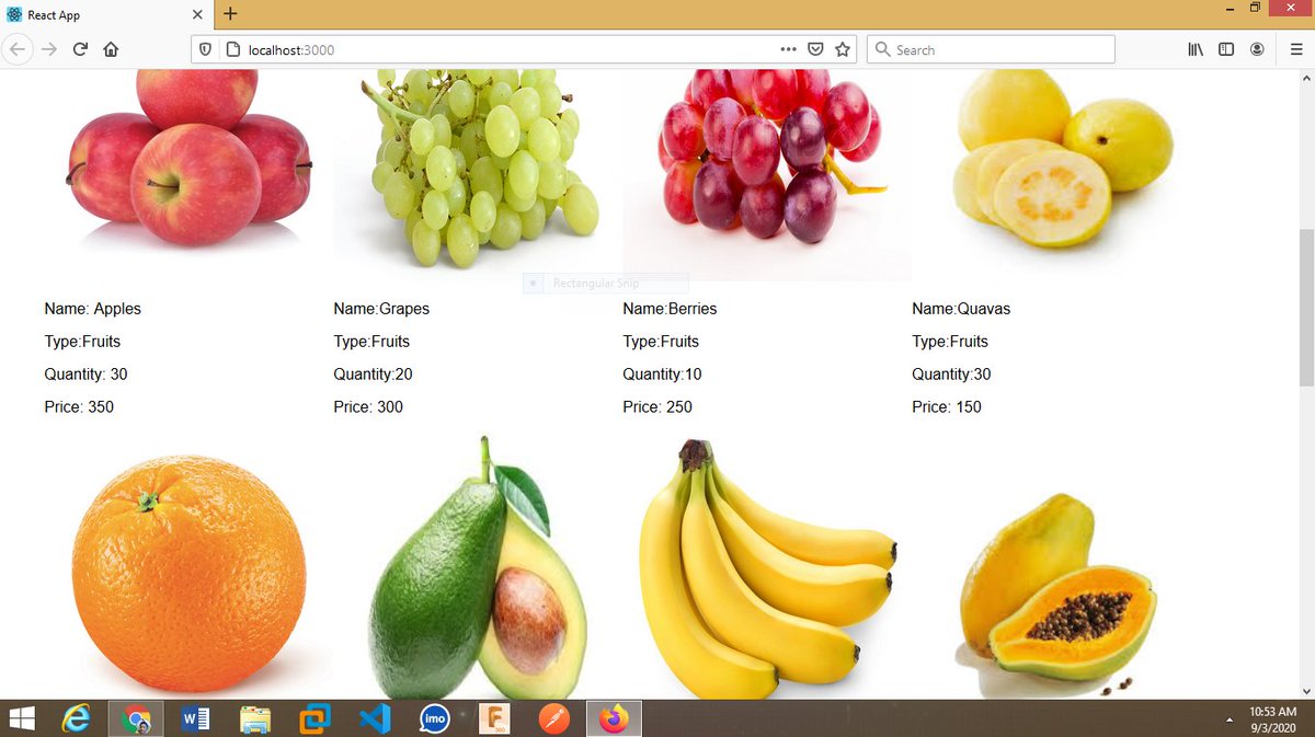 BLikukuvali's tweet photo. Day 63-65 of #100DaysOfCode.
Made my first greens kiosk app.
#100DaysOfCode 
#CodeNewbie 
#GirlsWhoCode 
#AkiraChix
#codeHive2020 https://t.co/9mvl9RRlSS