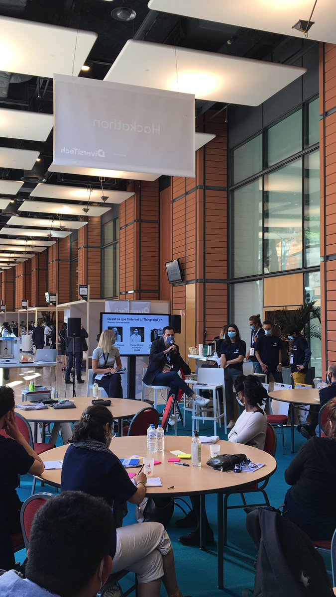 FrenchTechOneLS's tweet image. C’est parti ! Pour débuter le hackathon #DiversiTech, Anne-Laure fondatrice de @cocoomhq et Florian Miguet fondateur de @myclim8 nous partagent leurs expériences et parcours d’entrepreneurs dans l’IOT  ! #DiversiTechHackathon #SIDO2020