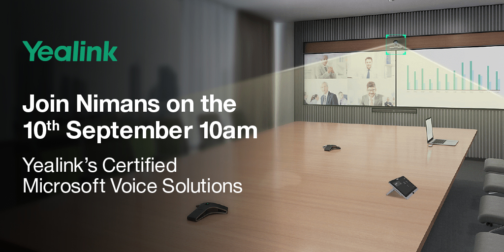 Help identify the right #MicrosoftTeams Solution for your customers. Join our Yealink product specialist Christopher Hopkins, 10th September at 10am to gain full insight into Yealink’s #Microsoft Certified, #Voice, and Peripheral Solutions.

Register Here: lnkd.in/d8WpmCe