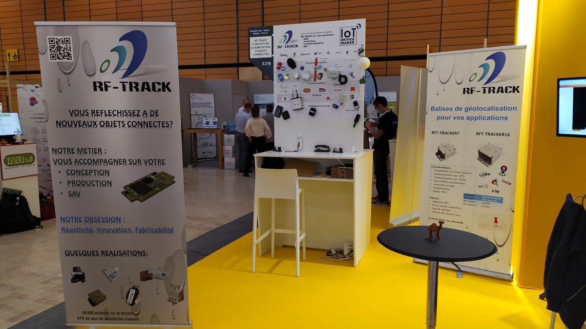 <a href="/rf_track/">RF-TRACK</a> est prêt à vous accueillir au salon du #SIDO2020 , c'est parti pour 2 jours, venez nombreux 😷