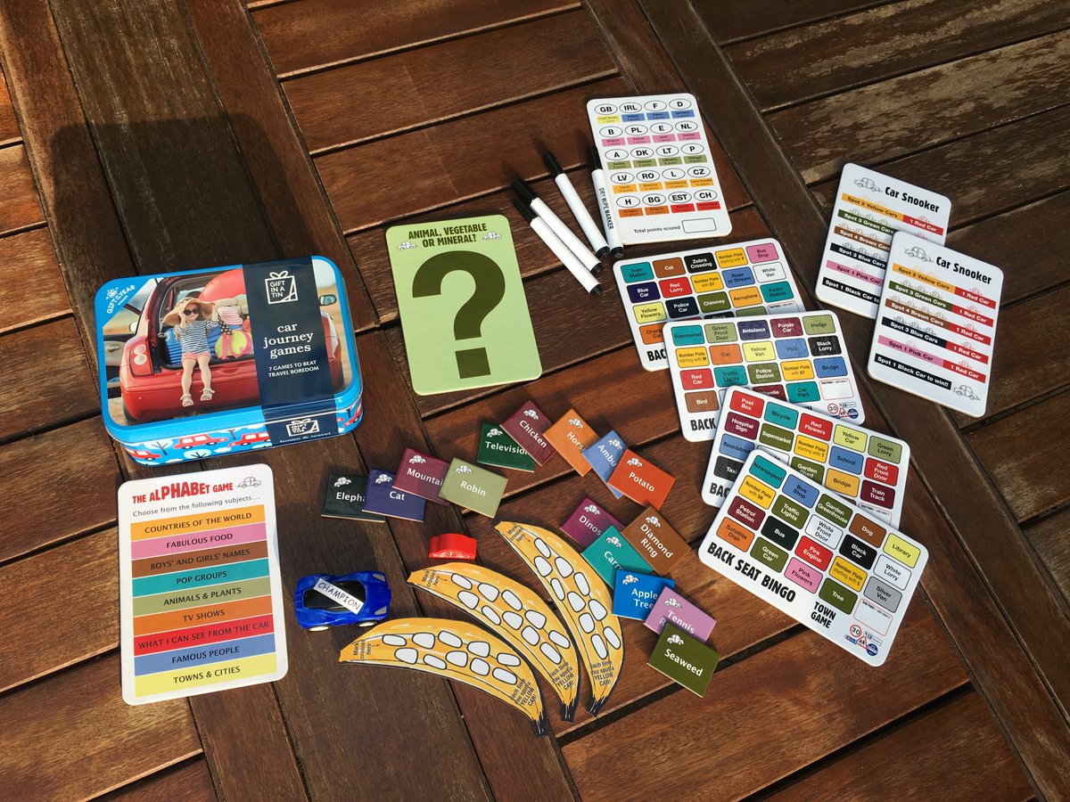 presentmill's tweet image. The time has come for your children to return to school... 

How about playing some Car Journey Games to brighten up those dreary mornings?!

This travel sized tin includes 7 games perfect for waking your children up and getting them in the mood to learn! 

#BackToSchool2020