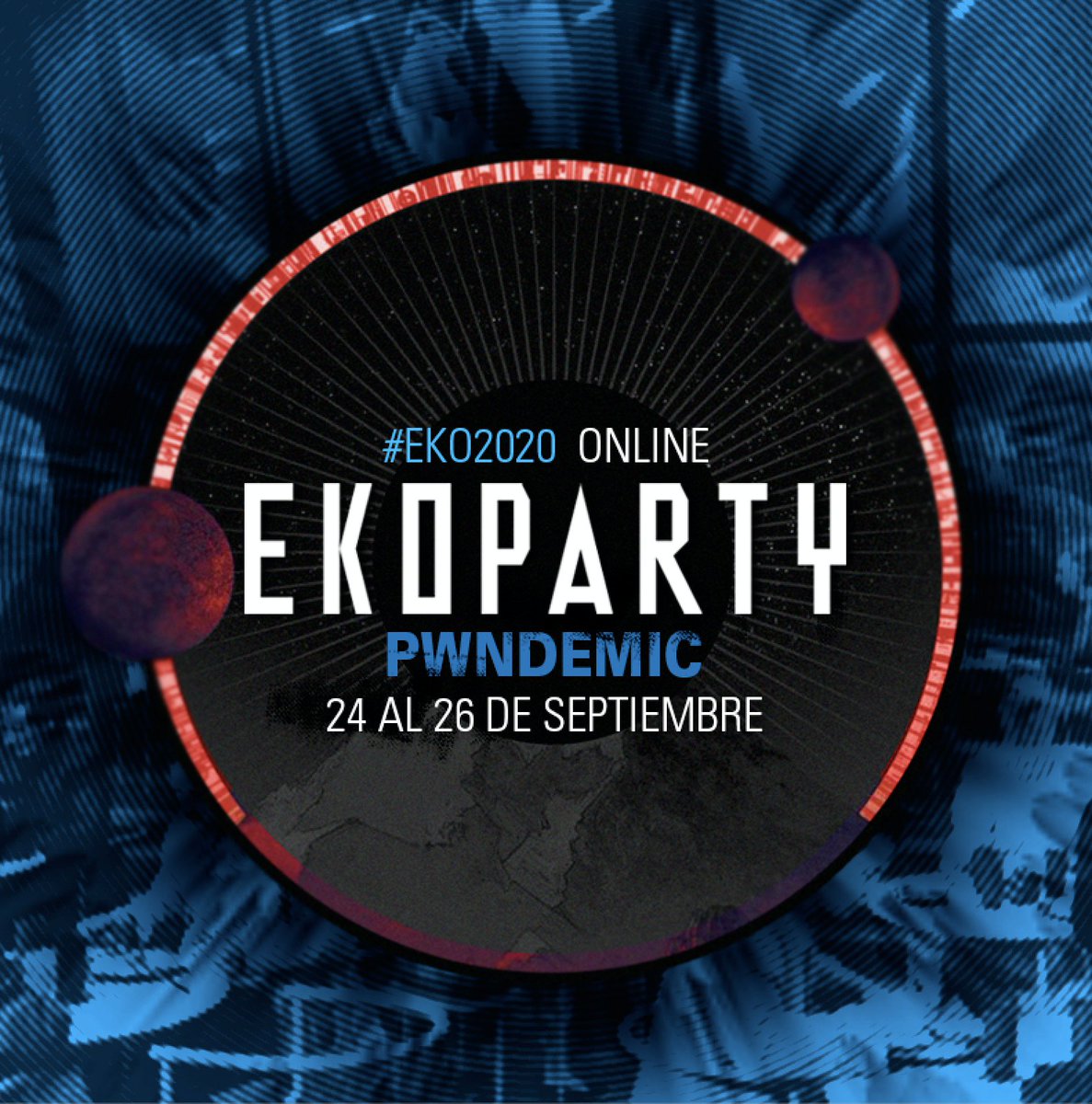martin_vigo's tweet image. Ekoparty 2020: Hack the #pwndemic! 👊 

Este año la #eko2020 se hace online. 3 días de charlas, talleres, hacktivities, #CTF, gaming y mucho #hacking 🔥

¡Nos vemos en @ekoparty! Más info ➡ ekoparty.org/ekoparty-2020