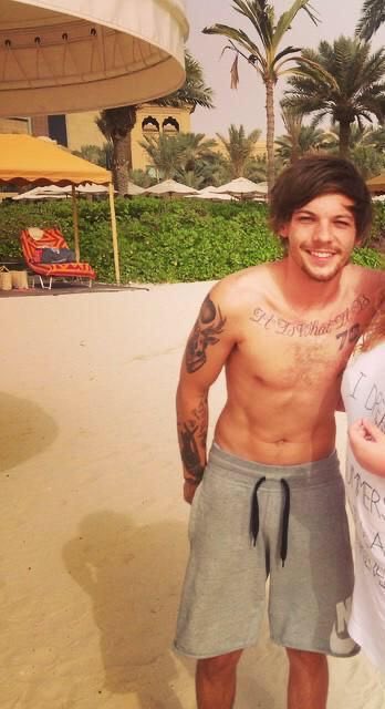 louis and his tummy;a thread.