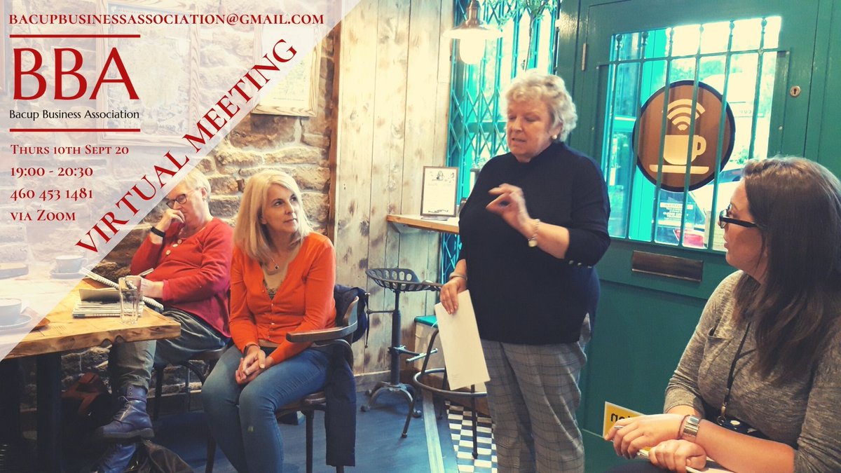 The next BBA meeting will be held on Thurs 10th Sept, online via Zoom. 

We've got the fabulous Alison Driver of Metis HR Ltd as our speaker. A lot has happened in #HR &amp; #Employment recently so, if you've got staff, this is a session you won't want to miss! 👌