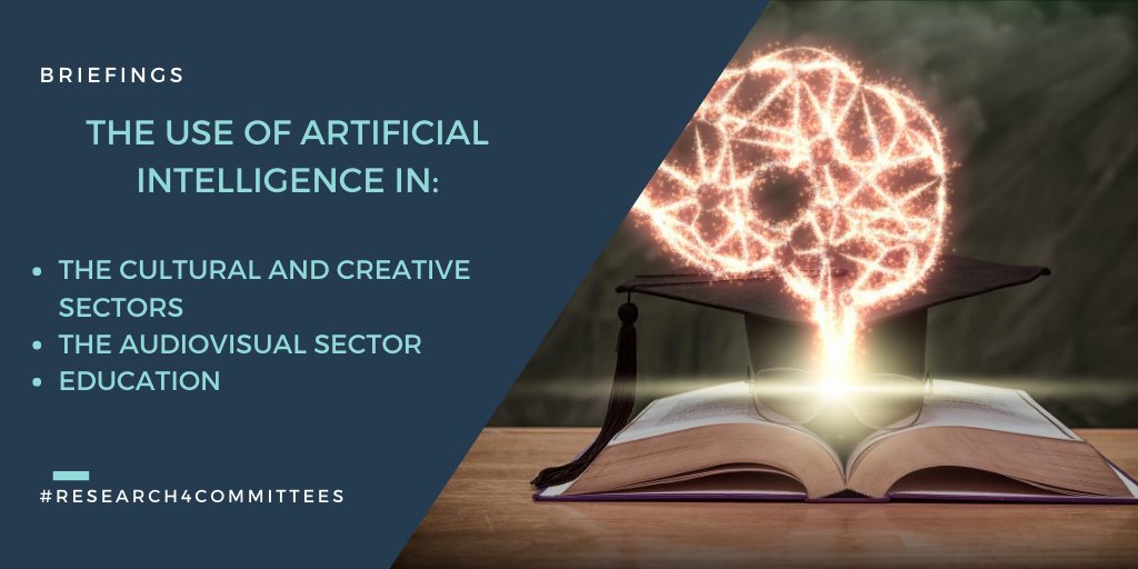 RT PolicyCULT: Excited to announce that we are about to publish a series of briefings on #ArtificialIntelligence in #culture and #education.  
Stay tuned and subscribe to be notified: bit.ly/2CwEb5d   #AI
#AIEd
#CreativeSectors
#MachineLearning…