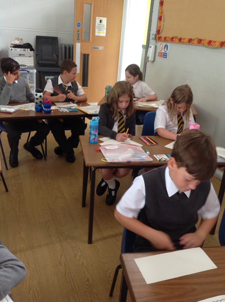 CCMPrimary's tweet image. Year 5 have settled in beautifully this morning and are busy designing their class charters #classrules #safeandhappychildren