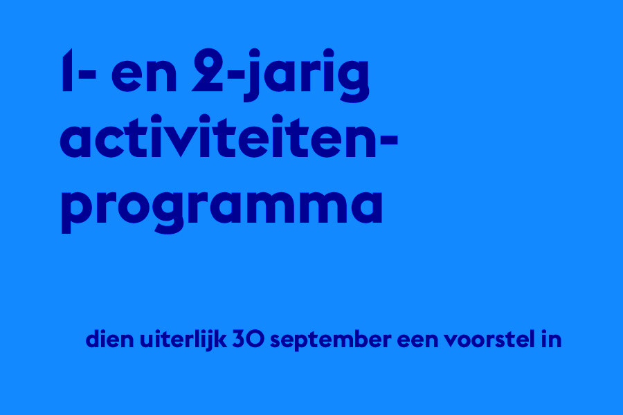 🗓Culturele instellingen die een 1- of 2-jarig programma willen uitvoeren dat bijdraagt aan het bevorderen van hoogwaardige kwaliteit, ontwikkeling en professionalisering van de creatieve industrie, kunnen uiterlijk 30/9 een aanvraag indienen:
stimuleringsfonds.nl/nl/actueel/nie…