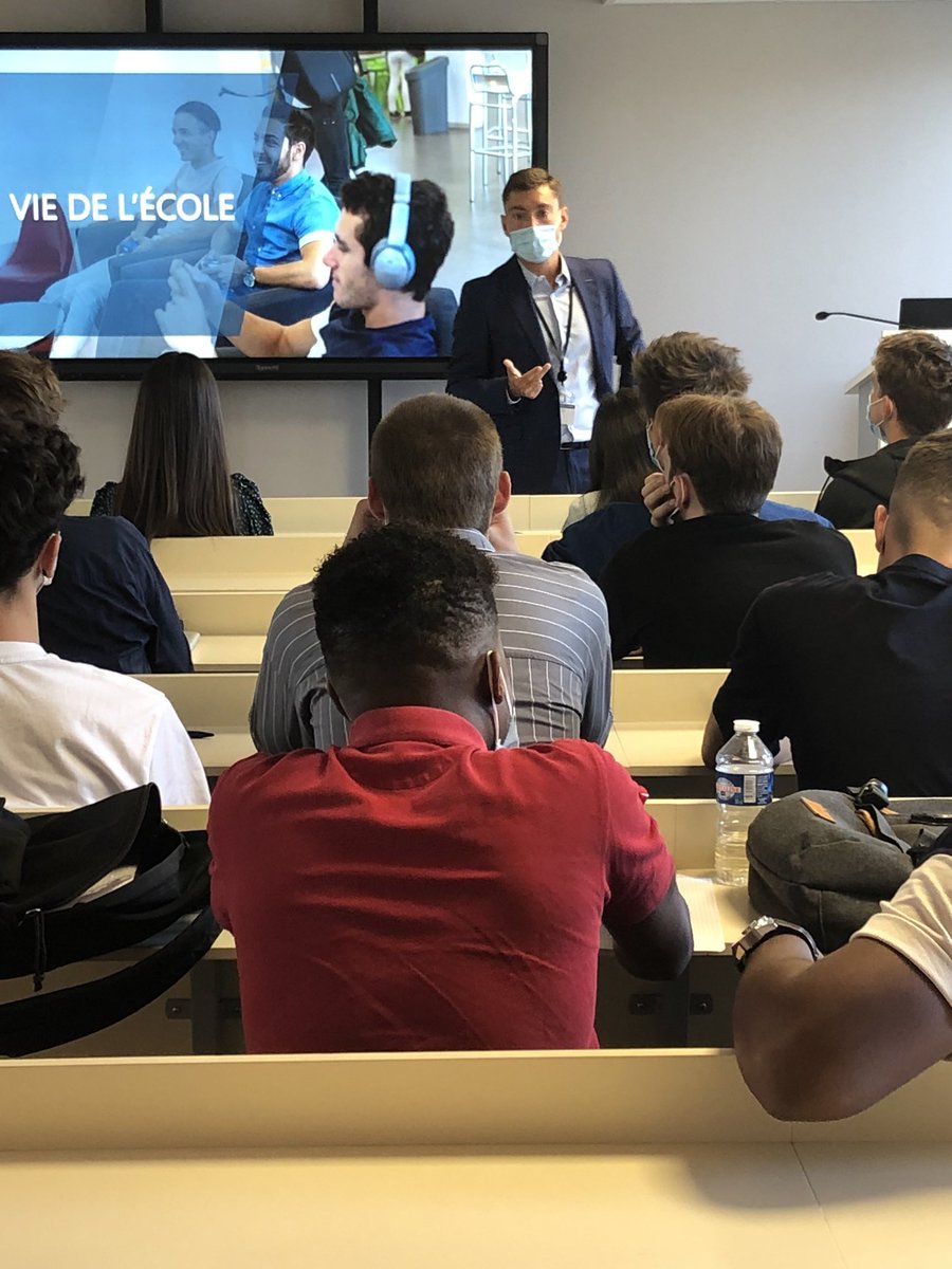 🔷#RENTREE2020 🔷
Aujourd’hui c’est la rentrée pour les étudiants en 2ème année de #bachelor in #businessdevelopment ! 👋