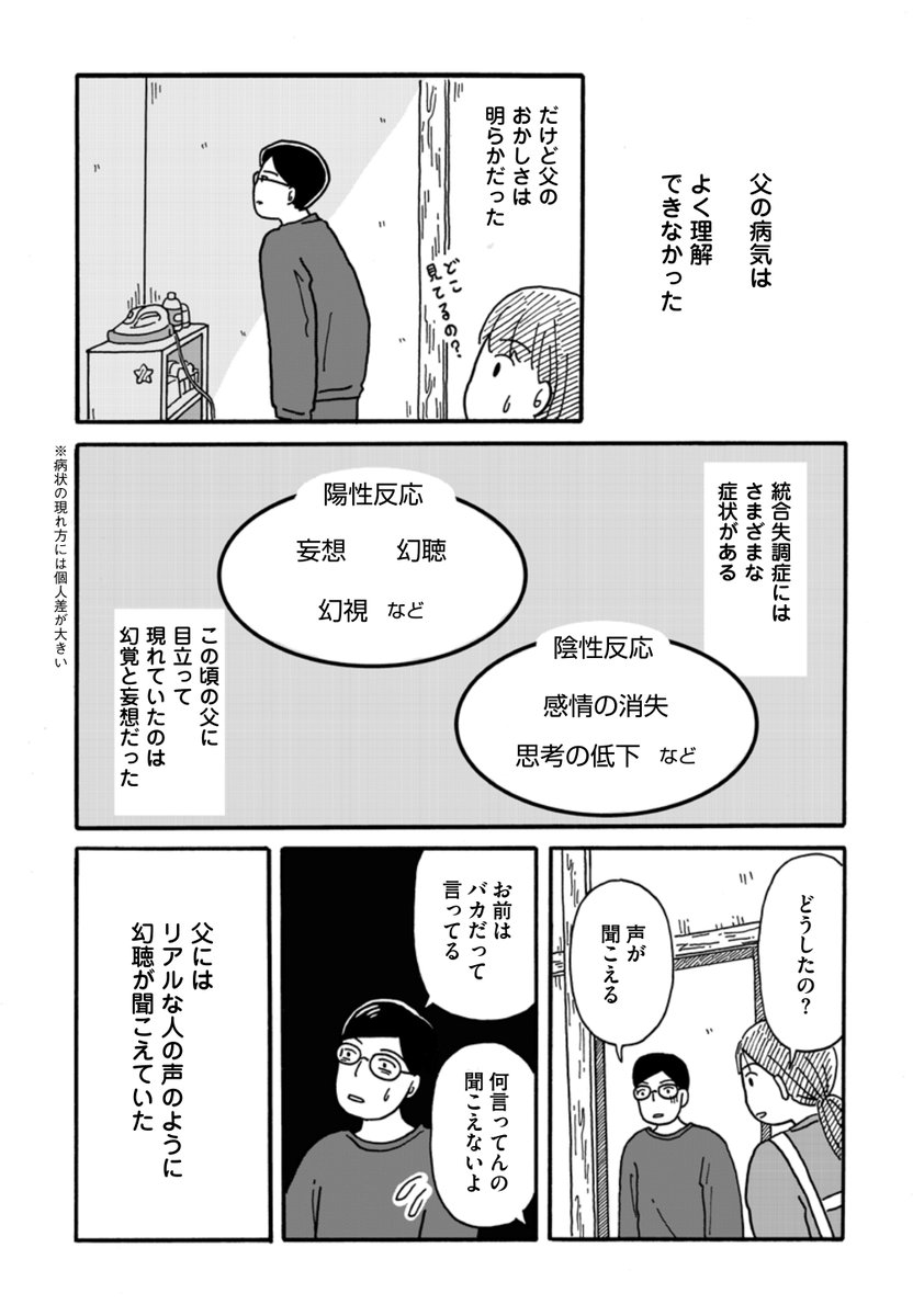 統合失調症になった父の話

#漫画が読めるハッシュタグ 