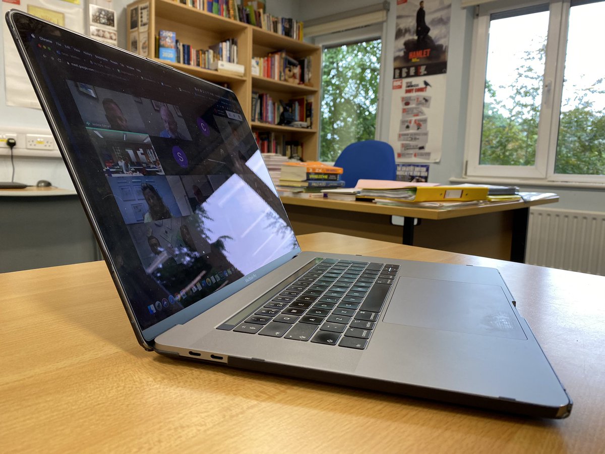 EagleHouseSch's tweet photo. Whole school staff meeting underway - sadly too many to meet together but staff on site and getting everything ready as we prepare for a whole school return on Monday. #EHSLearningforLife #BackToSchool https://t.co/aviKFQXCdv