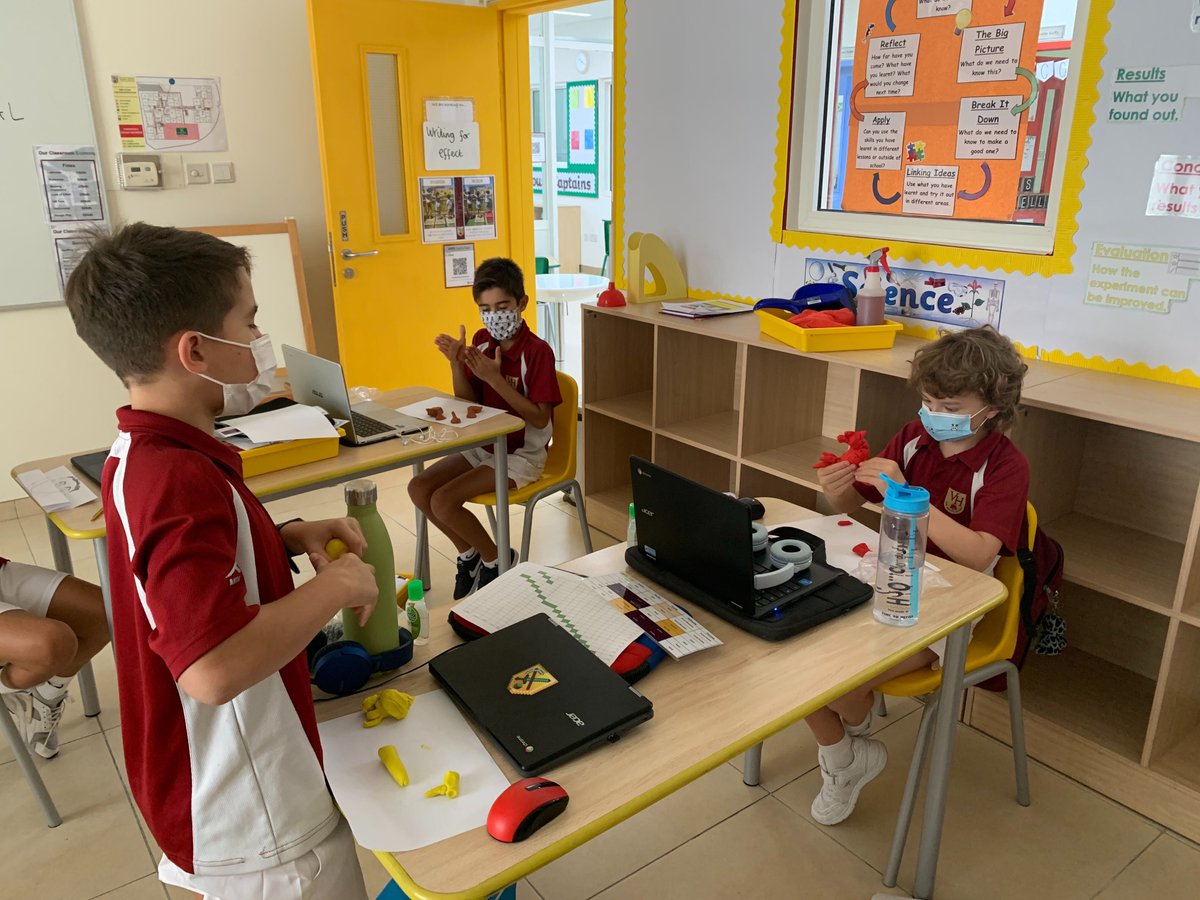 STEAM is fully underway at VHPS. It may look a little different at times, with the children not being allowed to share resources or to get too close to each other, but they have thoroughly enjoyed helping Clyde the Cockrell to wake up the farm. #vhpsinspires #britishschooldubai
