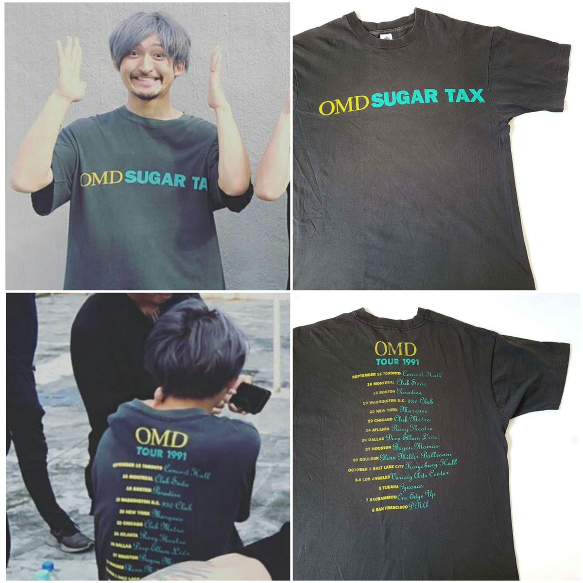 lee13215_10969's tweet photo. Ryota ๐
Orchestral Manoeuvres in the Dark (OMD) Tour 1991 t-shirt
some are selling at a price $185 (ยฑ Rp. 2.730.900)
#Ryota #ONEOKROCK
#OORStyle #OORFashion
#RyotaFashion #RyotaStyle https://t.co/ToKB2aqmSW