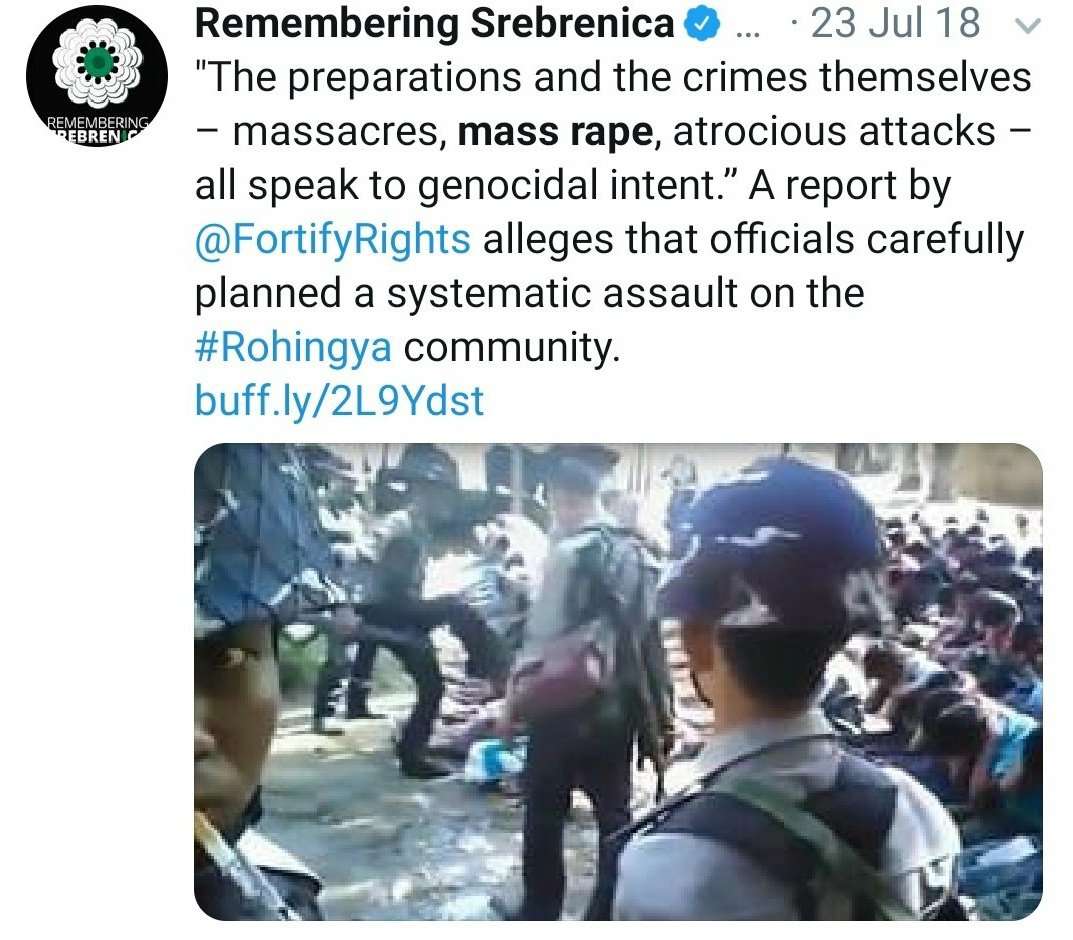 69)  @Rrrrnessa is a deputy director of the association  #SrebrenicaUK, fake organization that is spreading a propaganda and hatred for years already, using the same  #Srebrenica pattern. This is how they make money!The same story in BIH, Kosovo, Myanmar and China?!  #FakeNews 