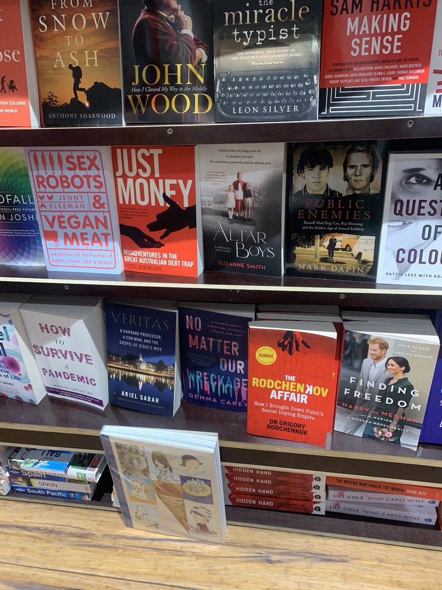 Aine Hillbilly (@ainehillbilly) on Twitter photo New book by the amazing <a href="/gemcarey/">Prof Gemma Carey, PhD MMedSci</a> 🙌🏽
First time I've been able to say in a book store - 'oh yes I know the writer'
<a href="/BRTDbookshop/">Better Read Books</a> <a href="/AllenAndUnwinNZ/">Allen & Unwin Aotearoa NZ</a> New book by the amazing <a href="/gemcarey/">Prof Gemma Carey, PhD MMedSci</a> 🙌🏽
First time I've been able to say in a book store - 'oh yes I know the writer'
<a href="/BRTDbookshop/">Better Read Books</a> <a href="/AllenAndUnwinNZ/">Allen & Unwin Aotearoa NZ</a>