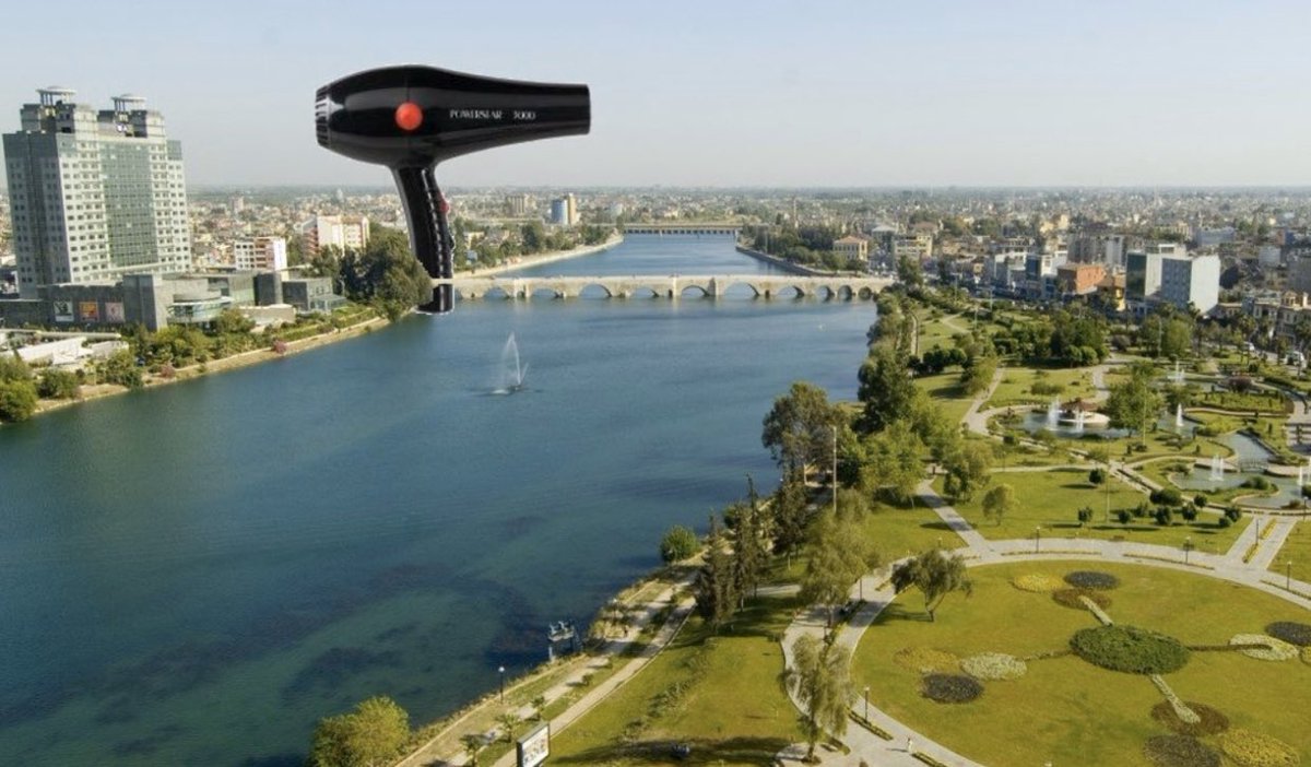 Adana’da hava durumu, dev bir fön makinasının yüzümüze vurma durumu gibi adeta.