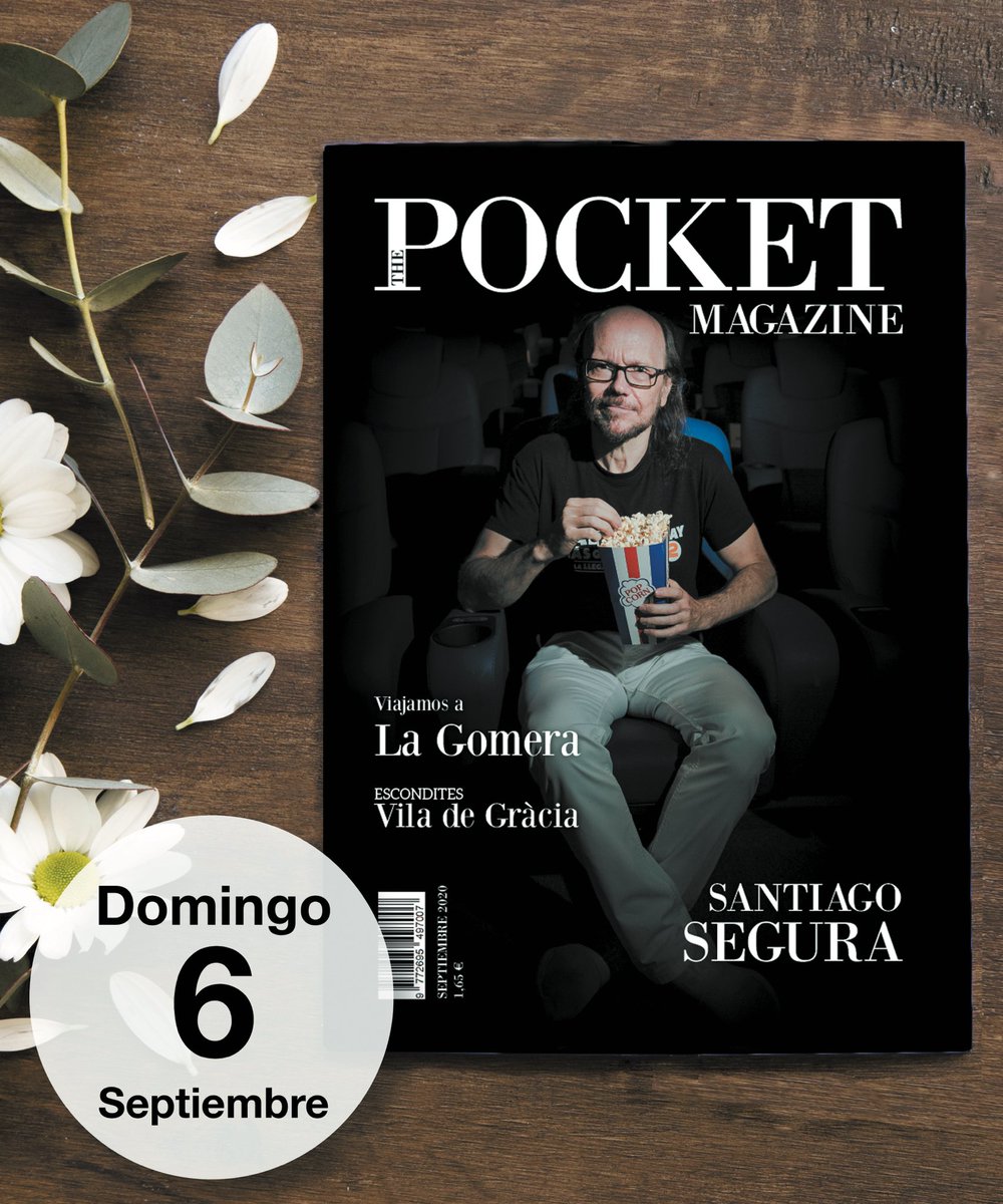 thepocketmag's tweet photo. Comienza la cuenta atrás. A partir del próximo domingo 6 podrás encontrar The Pocket Magazine De nuevo en tu quiosco. ¡No te lo pierdas!
Portada: @SSantiagosegura 
(Domingo 6 GRATIS con @diariodeavisos, resto de días al precio habitual)
https://t.co/u0xu8cmDDw
#cine #portada https://t.co/gr5NpA6ueF