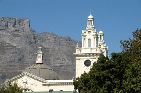 Gardens Shul, built in 1905 in Cape Town.Oldest synagogue in South Africa.