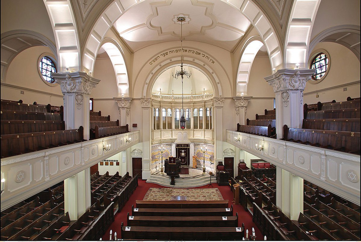 Gardens Shul, built in 1905 in Cape Town.Oldest synagogue in South Africa.