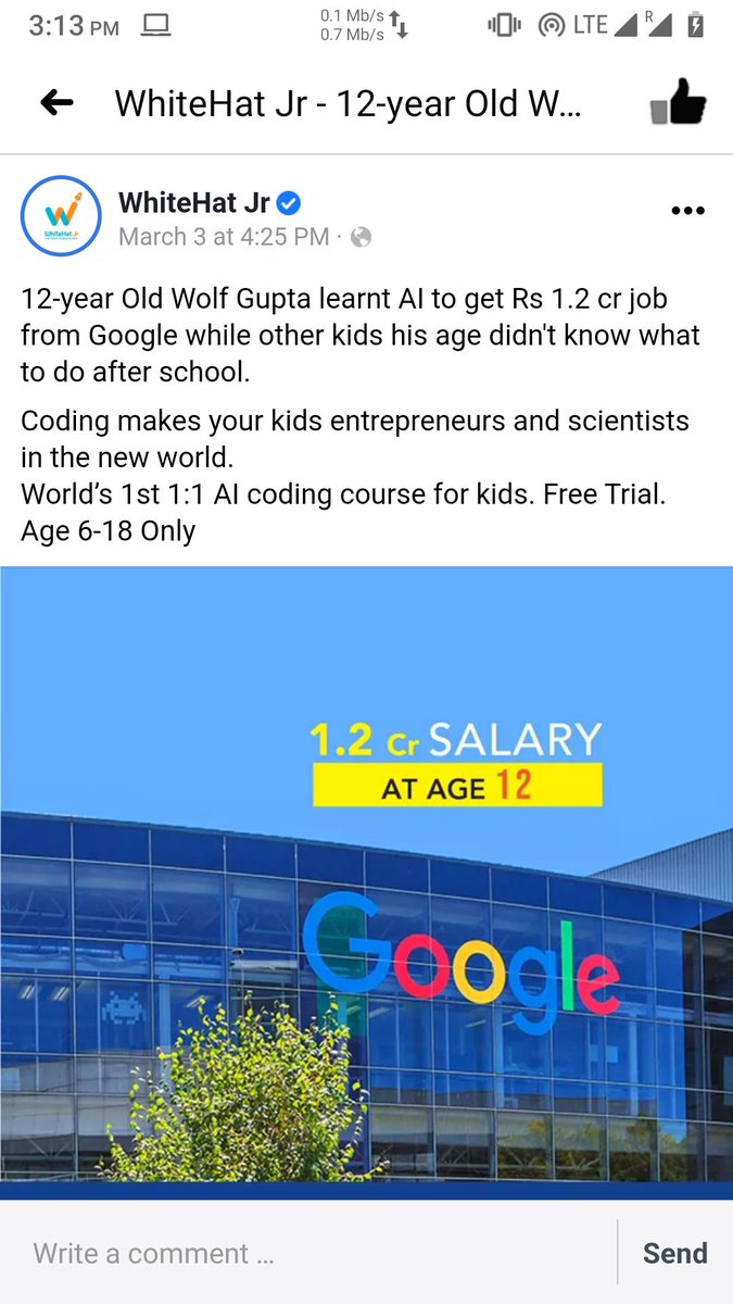 Aniruddha Malpani Instead Of Running Press Releases I Wish Startup Journalists Would Have The Guts To Investigate Who Whitehat Jr S Star Pupil Wolf Gupta Is T Co 3slgw8vpxy