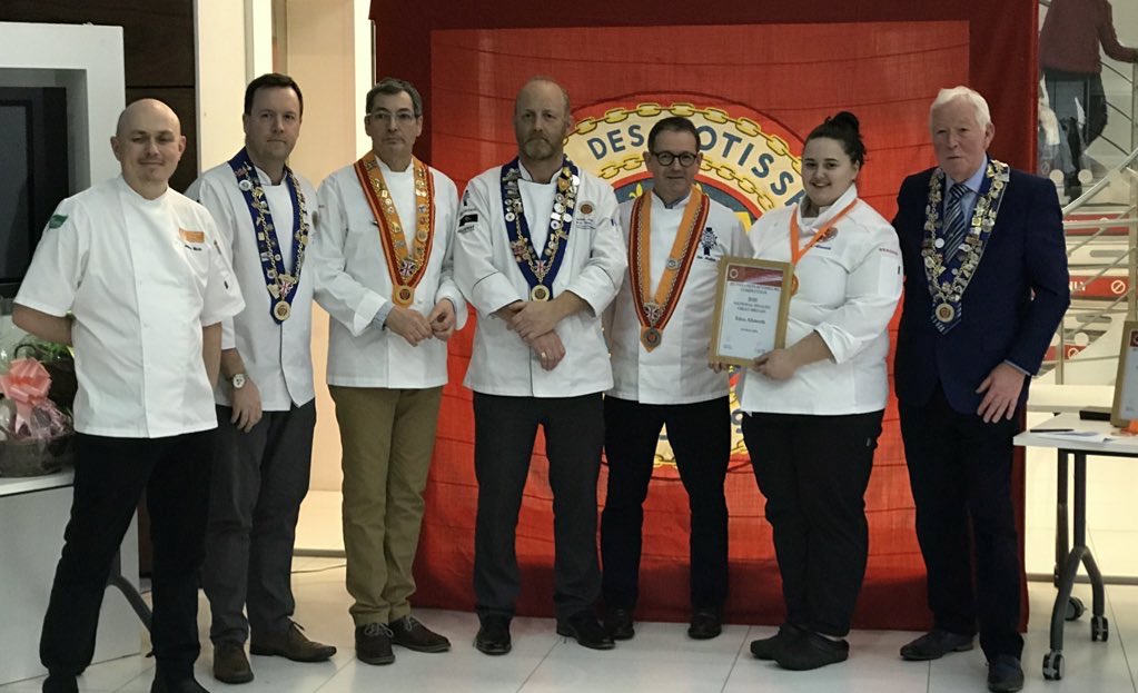 Not long now <a href="/Edenallsworth/">EdenAllsworth</a> competing in <a href="/Craft_Guild/">Craft Guild of Chefs</a> #YNCOTY representing @noneillchefpaul @clivedenhouse &amp; <a href="/ChaineGB/">Official Chaine GB</a>