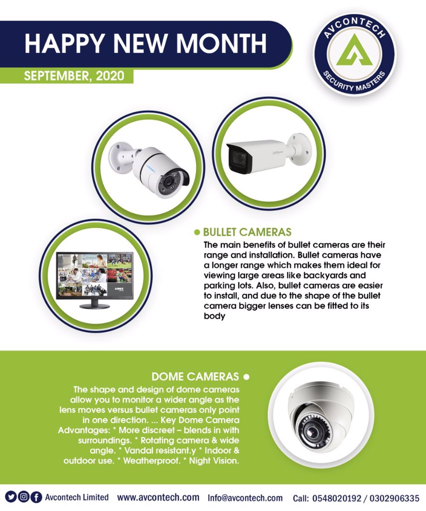 avcontechgh's tweet photo. Avcontech wishes everyone a Happy New Month.
#Avcontechsecurity #Securitymasters #Surveillanceexperts #Safetyfirst https://t.co/Tqybj6AJrB