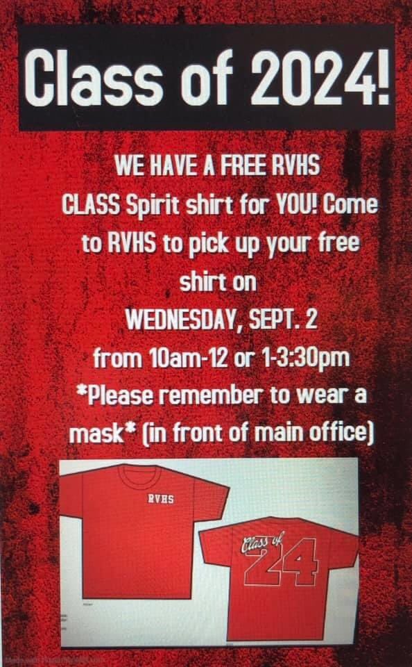 LinkCrewRVHS's tweet photo. Hey class of 2024! https://t.co/wDWK4NDSad