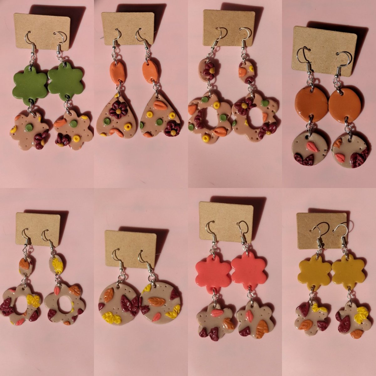PinkyCreates's tweet photo. Mauve Earrings with fall coloured leaves and flowers 🍂🍁✨

£7 each! 
Worldwide shipping!

https://t.co/UYFVmRPVBL https://t.co/2LzSkfby7G