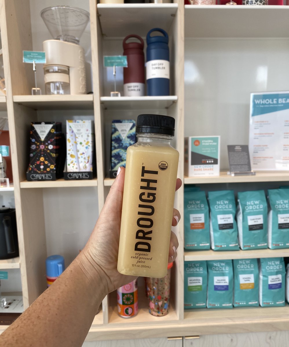 Oh, hey September. Grab a cold brew, then scoop a cold pressed 🍎. 

Very proud to be serving #Drought!