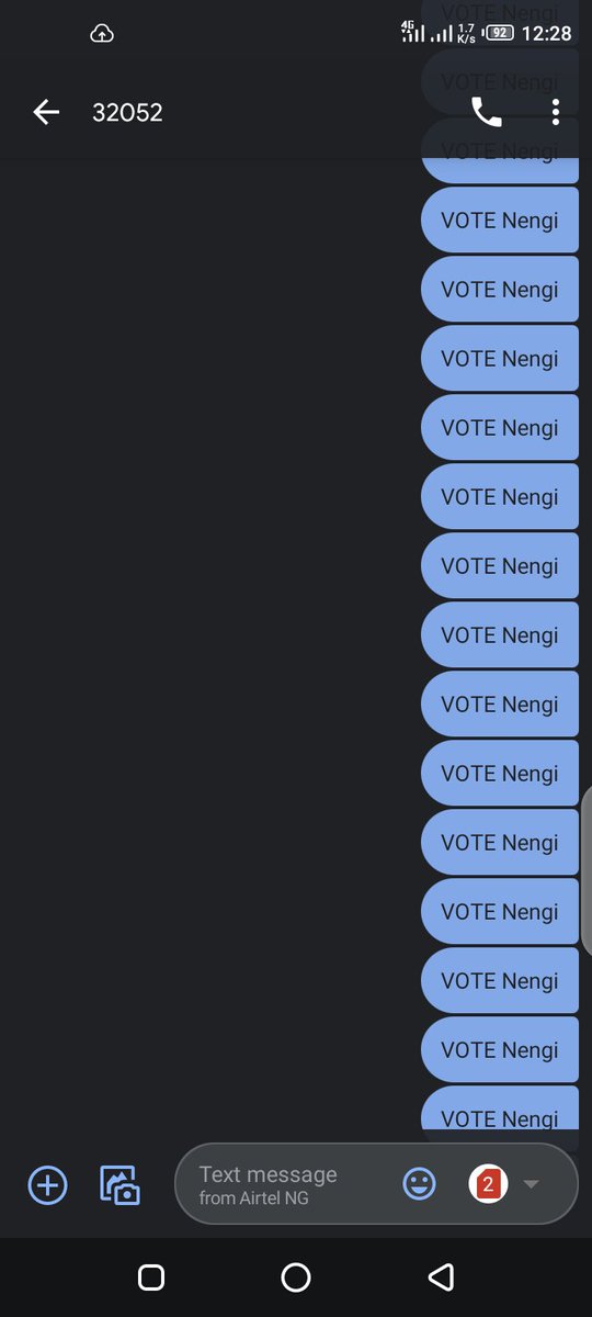 Hello Ninjas I've been voting Nengi and still have available SIM cards. Please I need airtime..Let's save our girl #Bbnaija #NengiSaid  #NengiOurFocus #BBNaijaLocdown2020 #VOTENengi