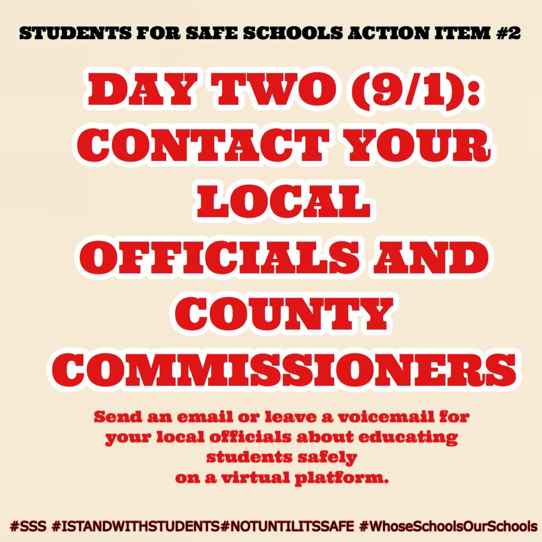 leon_safe's tweet photo. DAY 2 of Students 4 Safe Schools week of action! Click this link for a sample email and all of the contacts https://t.co/EA1SAucrlB https://t.co/KnjHdGp98f