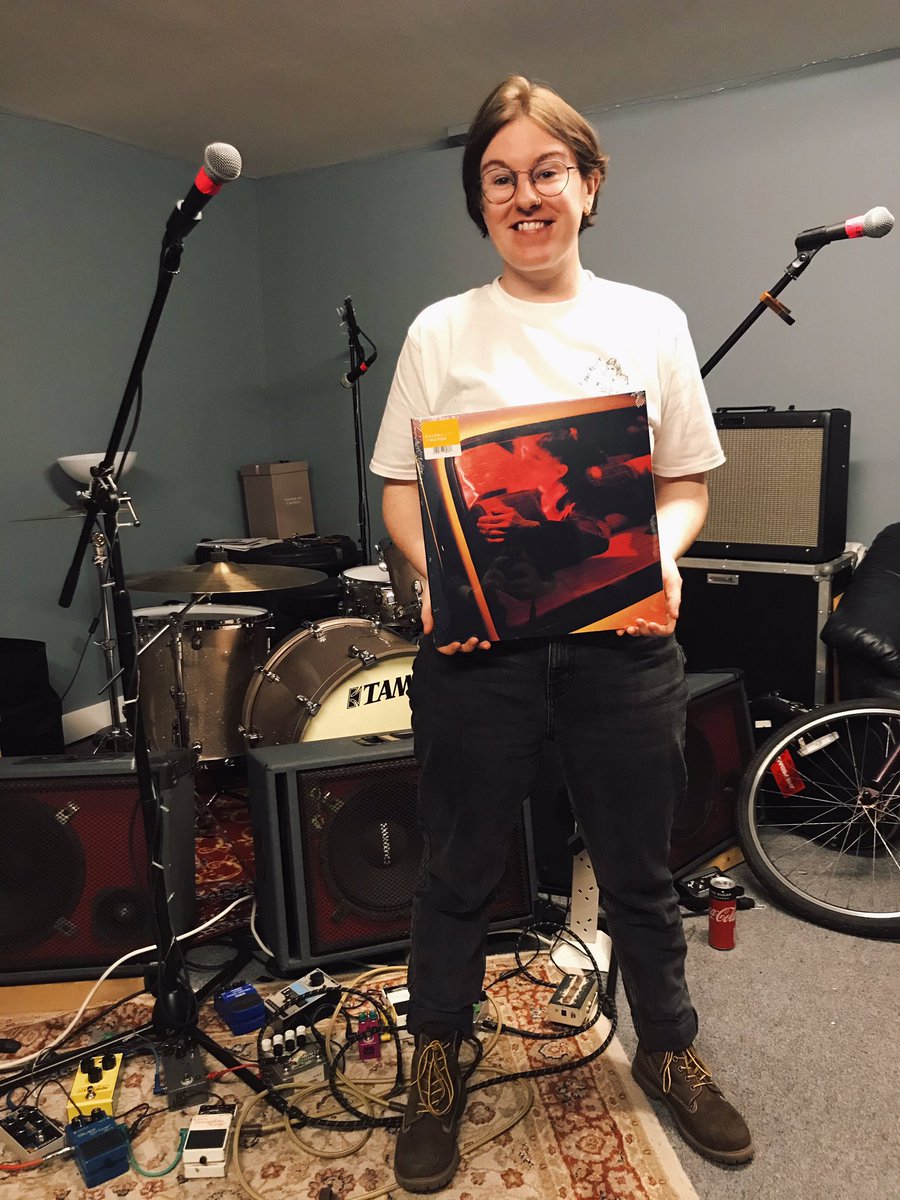 Oh hey look what just arrived! Our debut album ‘In Waiting’ comes out September 25th. Pre-order now from pillowqueens.com/shop/