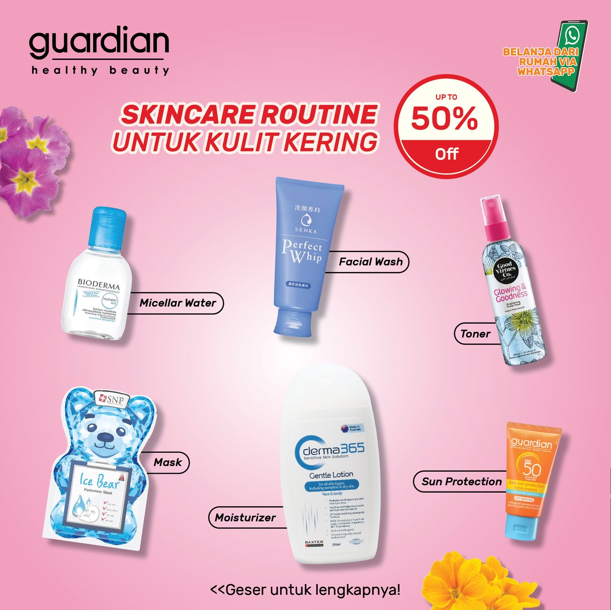 Guardian Indonesia בטוויטר Simak Rekomendasi Skincare Routine Utk Kulit Kering Yuk Klik Gambar Di Bawah Utk Lengkapnya Promo Berlaku S D 23 Sept 20 Di Seluruh Guardian Dgn Perbedaan Harga Utk Bali