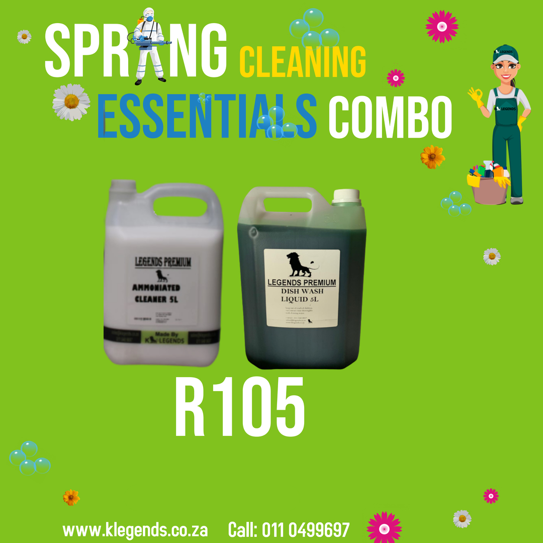 KLegendsZA's tweet photo. The Spring has finally arrived, Get your Spring Cleaning Essentials COMBO at #klegends. Contact us on 0110499697 sales@klegends.co.za or visit our store at 7Crocker road Industrial park, Wadeville, Germiston #September1st #Spring #Springcleaningessentials https://t.co/Jck4wk7Lcz