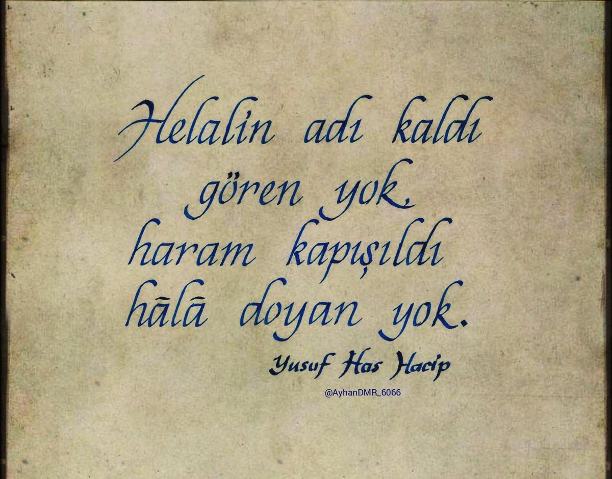 Helalin adı kaldı ...