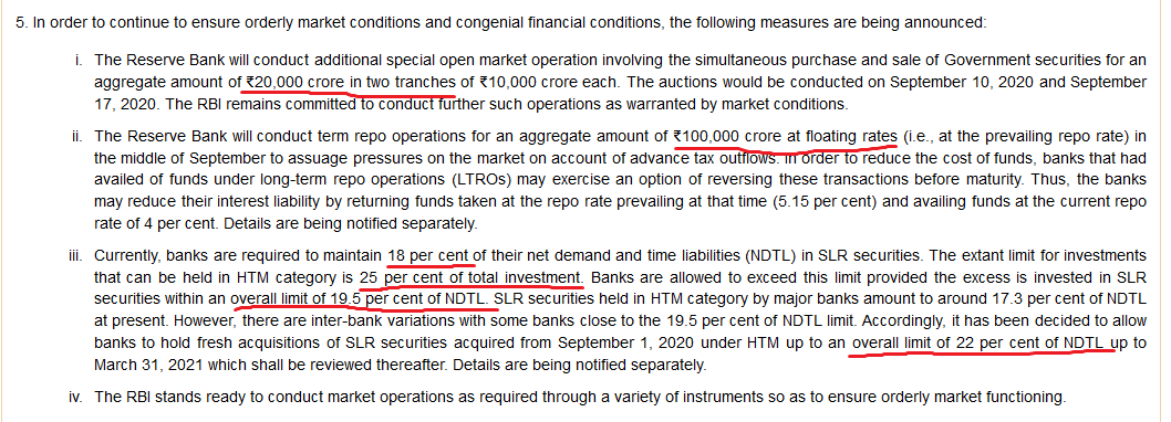 The newest 10-year (5.77% GS 2030) yield closed at 5.94%, while the new 10-year (5.79% GS 2030) closed at 5.91%.This round goes to RBI with yields falling today due to their stunts >