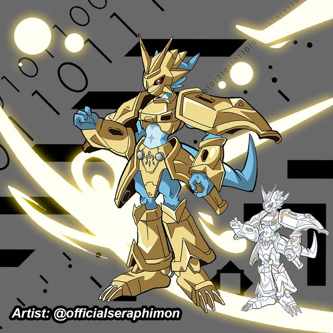 Seraphi COMMISSIONS OPEN on X: My art of Vamdemon in Tri. Style #digimon # digimontri  / X