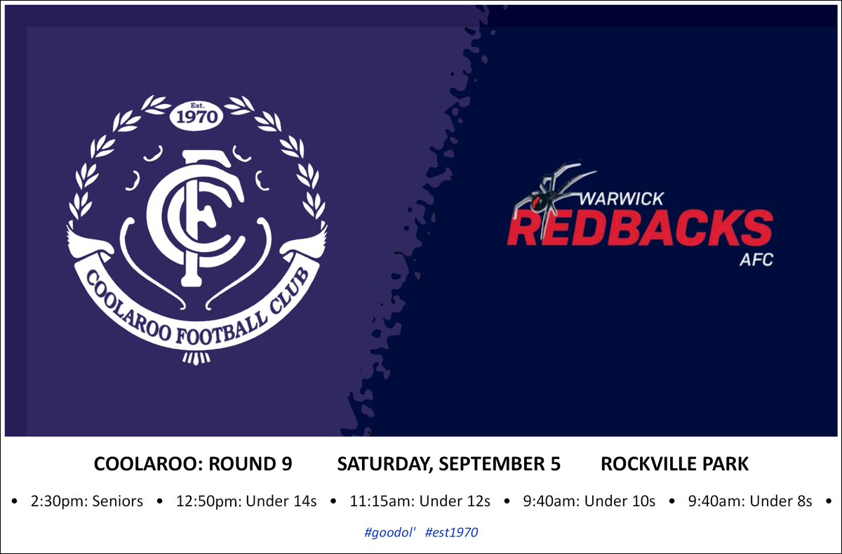 CoolarooFC's tweet image. Round 9:

facebook.com/events/3328481…
facebook.com/events/1184141…

#goodol' #est1970