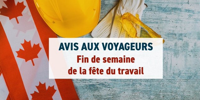 À SAVOIR: Les restrictions de voyage au Canada restent en vigueur pendant la longue fin de semaine de septembre

Les détails ici --> bit.ly/34VCw8i