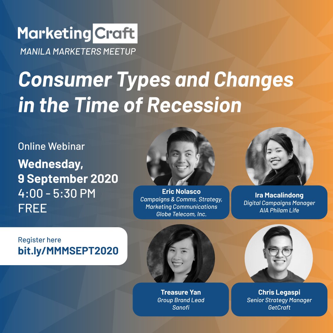 Consumers' needs, wants, and buying behaviours have significantly changed over the past five months. Get to know these new customer types and find out how you can effectively communicate with them in this free online event.

Register here: hubs.ly/H0vlWYv0