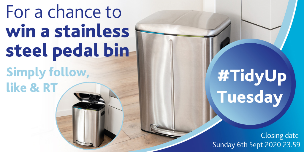 AddisHome's tweet photo. Our Tidy Up Tuesdays #Giveaway is back.  To solve all of your recycling storage we are giving you a chance to #win a twin compartment recycling bin.  You can choose from matte stainless steel or matte black steel.  Good luck #addishome #competition https://t.co/TociuUwvTq