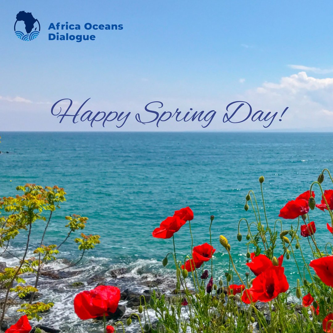 oceans_africa's tweet image. Africa Oceans Dialogue wishes you a Happy Spring Day.

#SpringDay2020