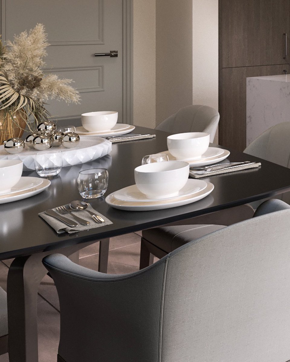 A bit of kitchen interior styling for this recent #cgi for a #property development in #Yorkshire #3dvisualisation #render #archviz #interiordesign #kitchen #coronarender