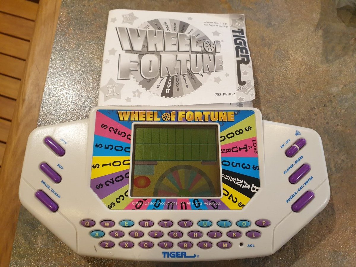 Wheel of Fortune - Tiger https://www.trademe.co.nz/gaming/other/listing-2762831261.htm